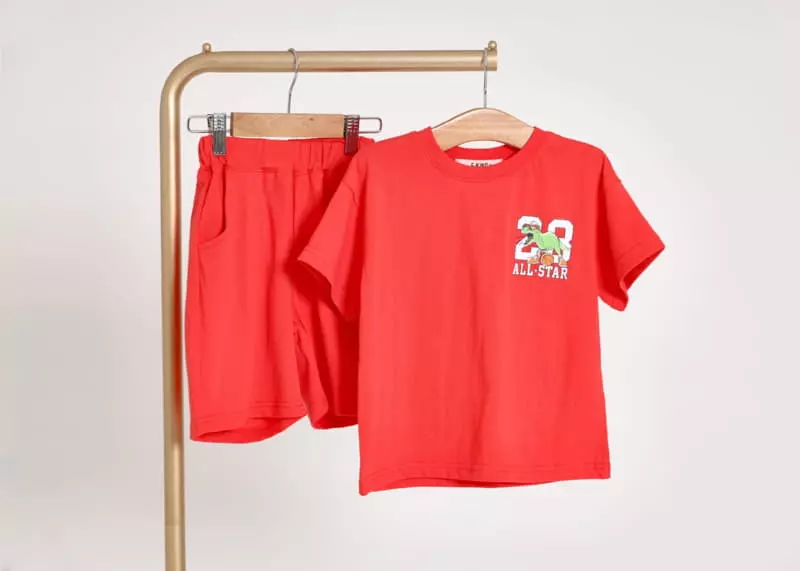 Fashion King - Korean Children Fashion - #littlefashionista - Dino Top Bottom Set - 11