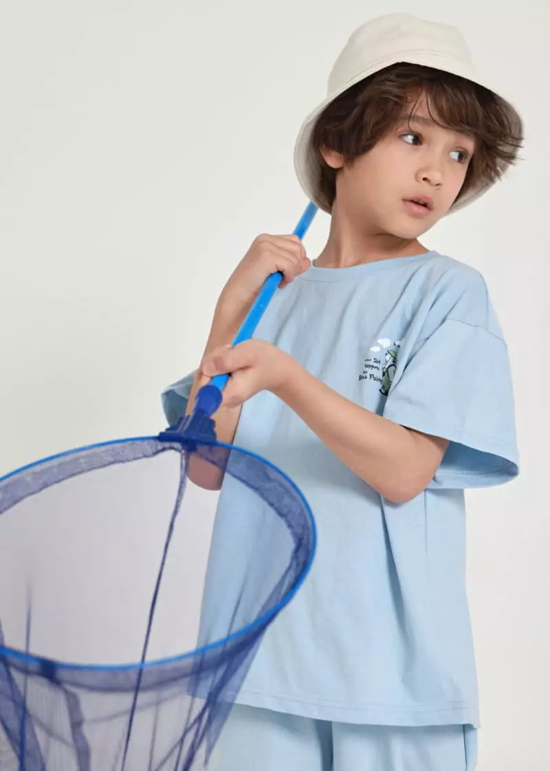 Fashion King - Korean Children Fashion - #littlefashionista - Pola Fishing Top Bottom Set - 10