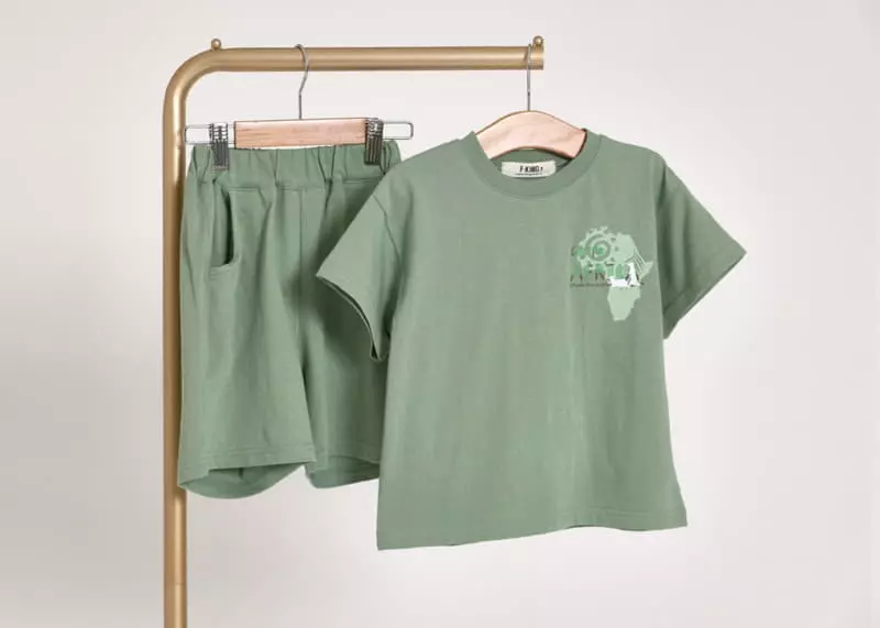 Fashion King - Korean Children Fashion - #littlefashionista - Pola Africa Top Bottom Set - 9