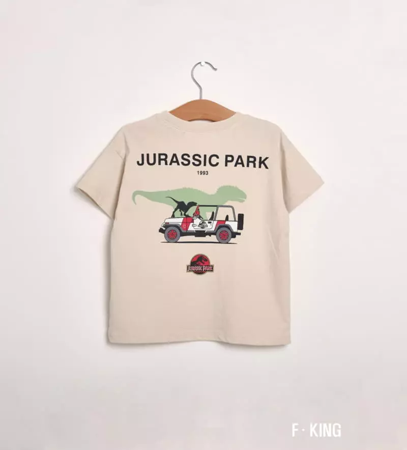 Fashion King - Korean Children Fashion - #magicofchildhood - Jurassic Park Tee - 7