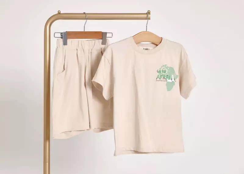 Fashion King - Korean Children Fashion - #minifashionista - Pola Africa Top Bottom Set - 11