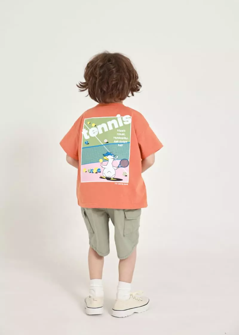Fashion King - Korean Children Fashion - #prettylittlegirls - Tennis Duck Tee