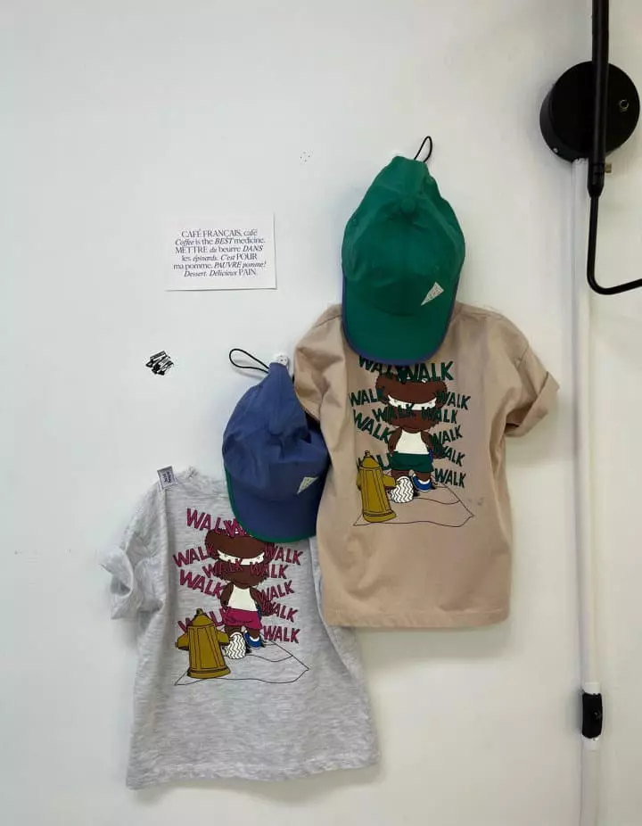 Fine Studio - Korean Children Fashion - #Kfashion4kids - Walk Tee - 12