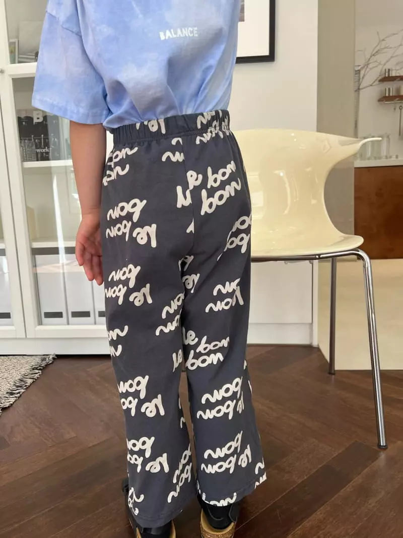 Fine-Studio - Korean Children Fashion - #Kfashion4kids - Lettering Pants - 9
