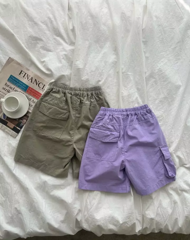 Fine Studio - Korean Children Fashion - #childrensboutique - Cargo Shorts - 11