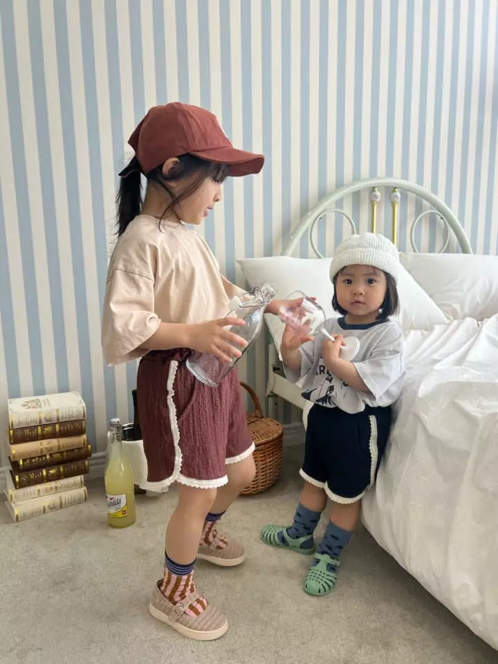 Fine Studio - Korean Children Fashion - #designkidswear - Jjagle Shorts - 3