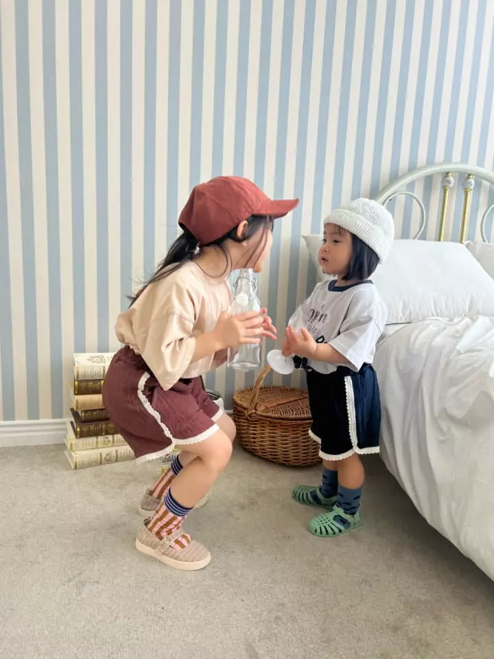 Fine Studio - Korean Children Fashion - #designkidswear - Jjagle Shorts - 4