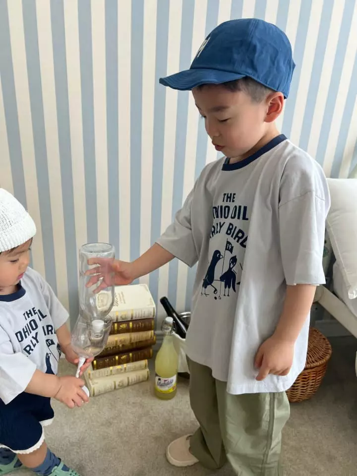 Fine Studio - Korean Children Fashion - #fashionkids - Oli Bird Tee - 3