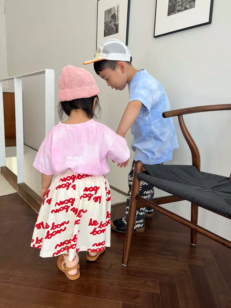 Fine-Studio - Korean Children Fashion - #discoveringself - Lettering Skirt - 4