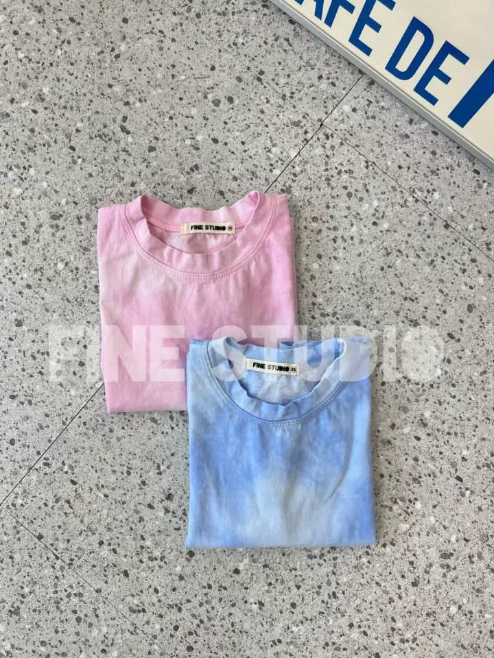 Fine Studio - Korean Children Fashion - #kidsshorts - Mark Tee - 2