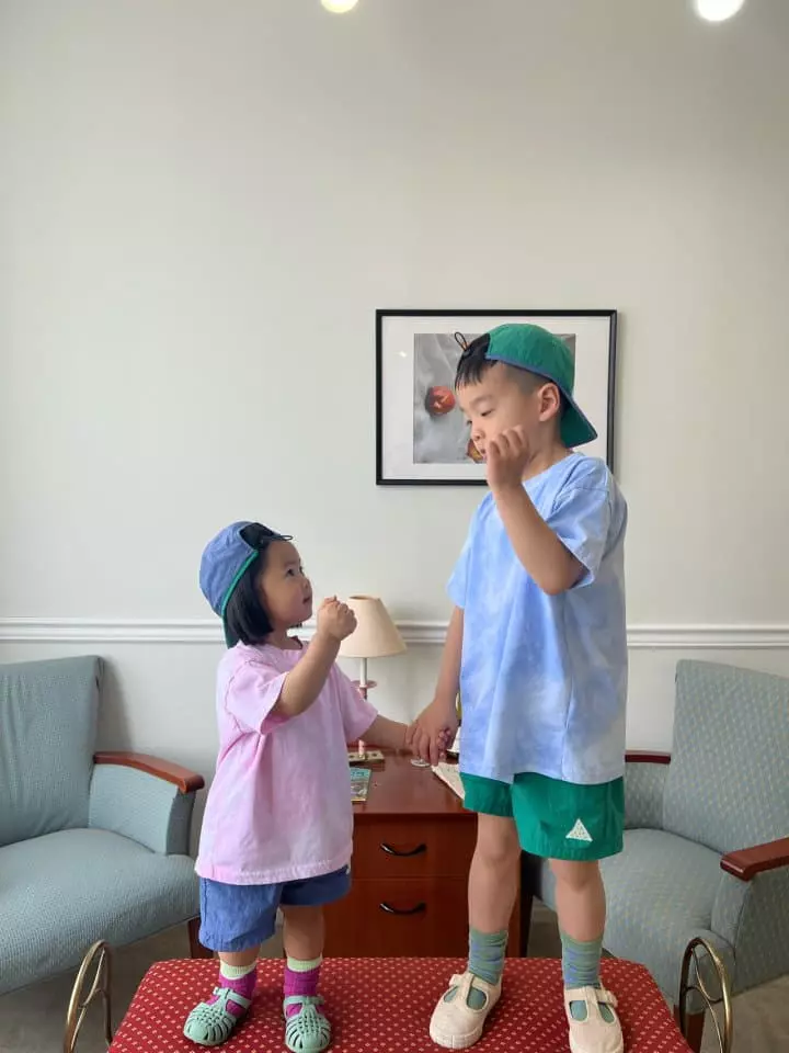 Fine Studio - Korean Children Fashion - #kidsshorts - Mark Tee - 12