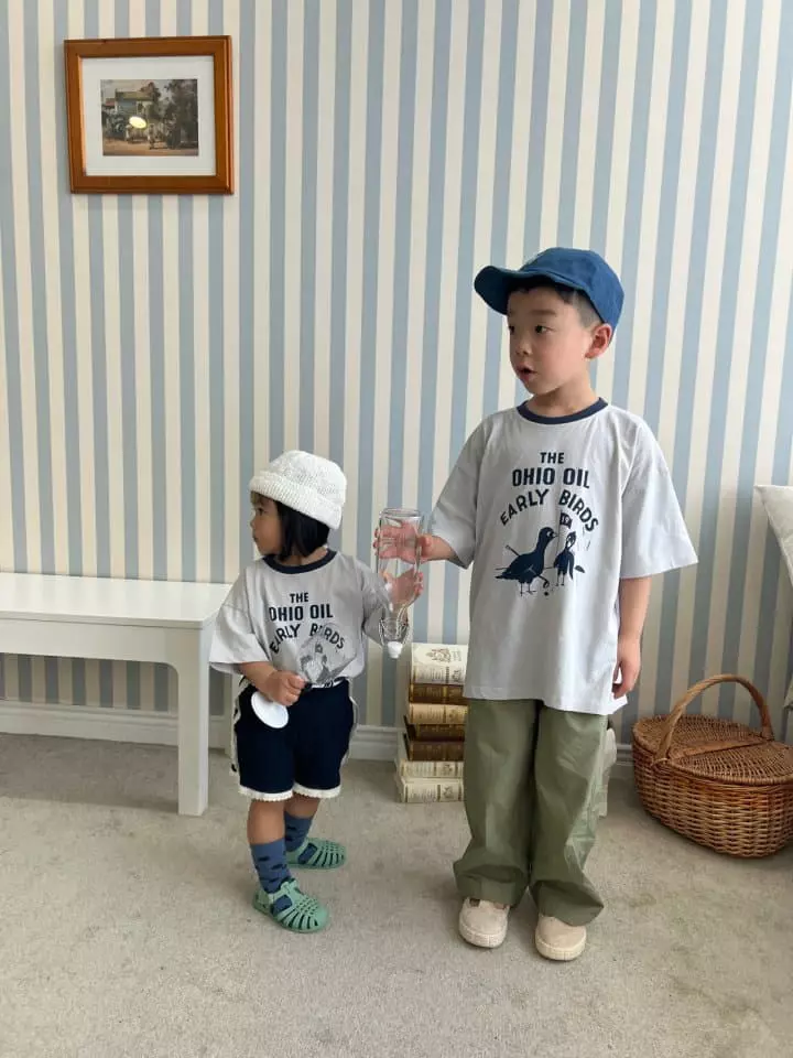 Fine Studio - Korean Children Fashion - #fashionkids - Oli Bird Tee - 4