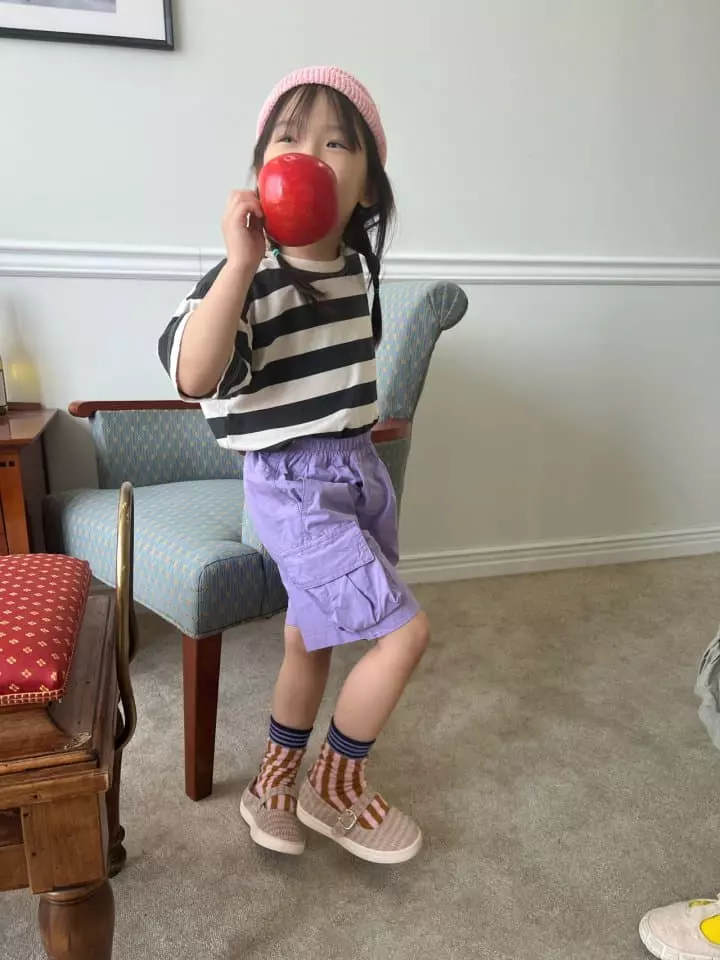Fine Studio - Korean Children Fashion - #kidsstore - Cargo Shorts - 2
