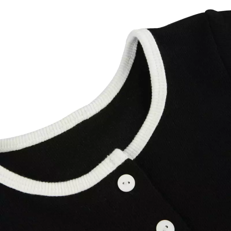 Fork Chips - Korean Children Fashion - #Kfashion4kids - Coco Cardigan Sleeveless Set - 7