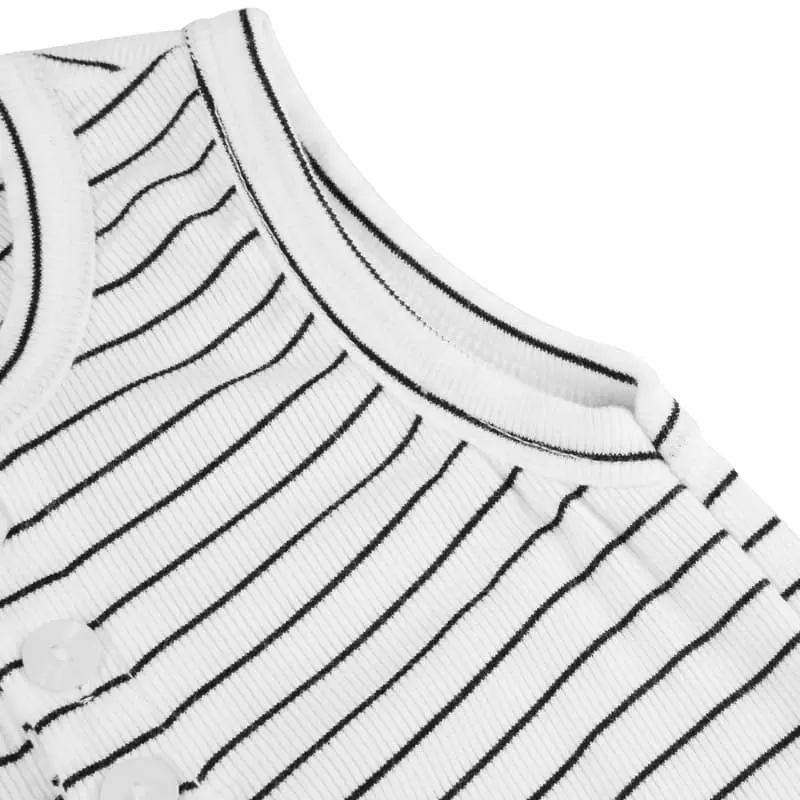 Fork Chips - Korean Children Fashion - #Kfashion4kids - Lazy Rib Sleeveless - 6
