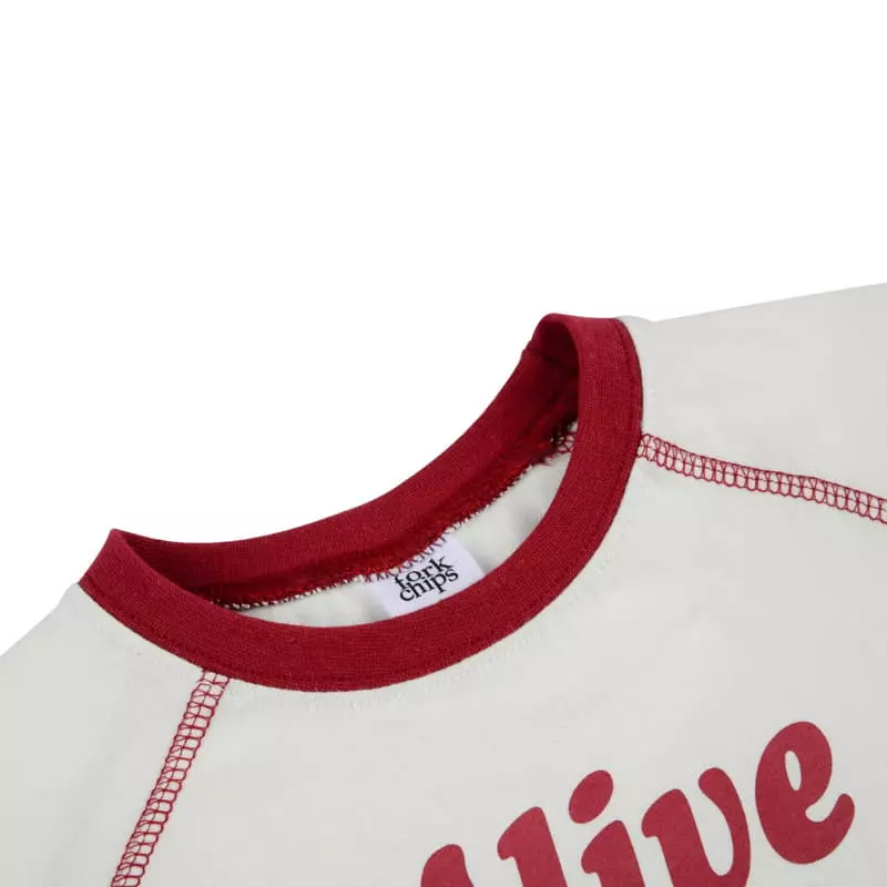 Fork Chips - Korean Children Fashion - #Kfashion4kids - Alive Tee - 3