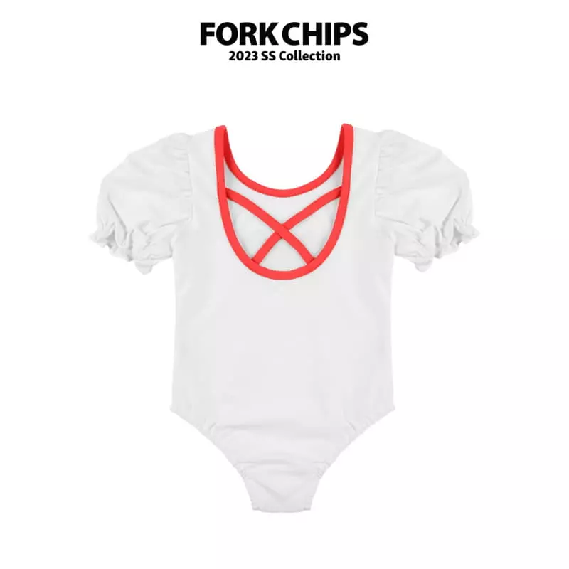 Fork Chips - Korean Children Fashion - #Kfashion4kids - Surfing Swimwear - 3