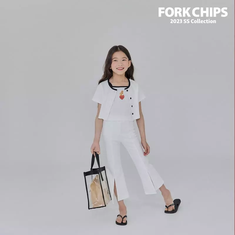 Fork Chips - Korean Children Fashion - #childofig - Day Bootscut Leggings - 11