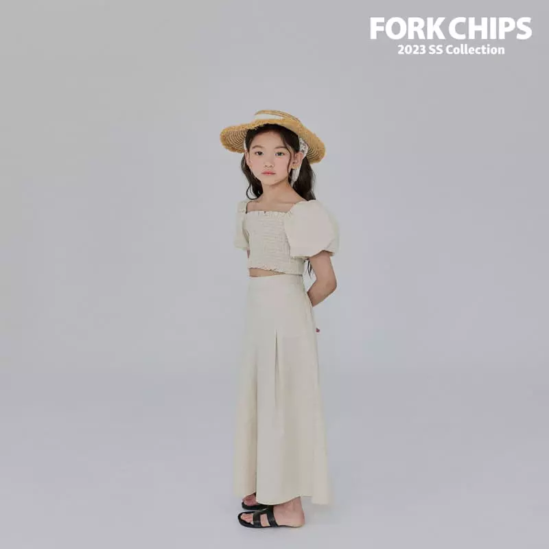 Fork Chips - Korean Children Fashion - #childofig - Dunday Crop Blouse - 11