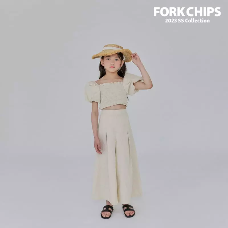 Fork Chips - Korean Children Fashion - #childofig - Shopy Wide Pants - 10