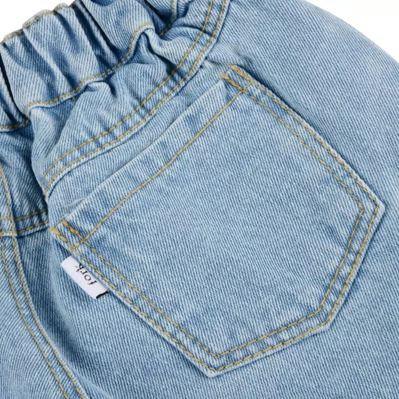 Fork Chips - Korean Children Fashion - #childrensboutique - Double Cargo Jeans - 5