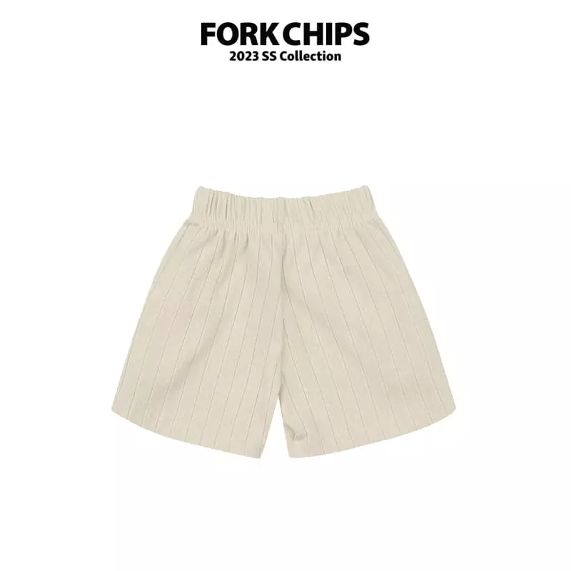 Fork Chips - Korean Children Fashion - #designkidswear - Wish Rib Shorts - 3