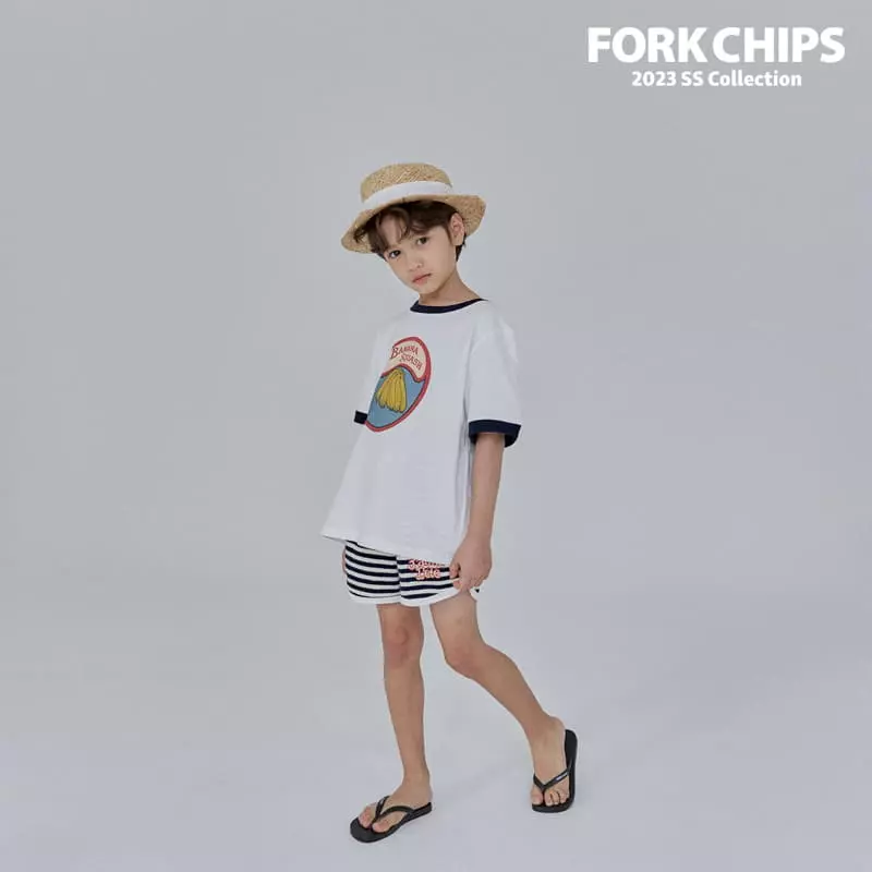 Fork Chips - Korean Children Fashion - #fashionkids - Fruit Tee - 11
