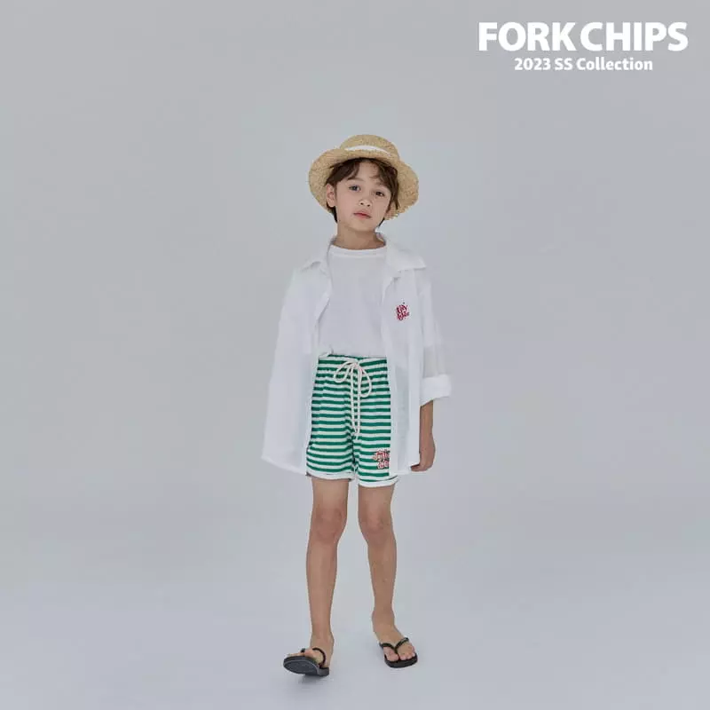 Fork Chips - Korean Children Fashion - #kidsstore - Stay Shirt - 12