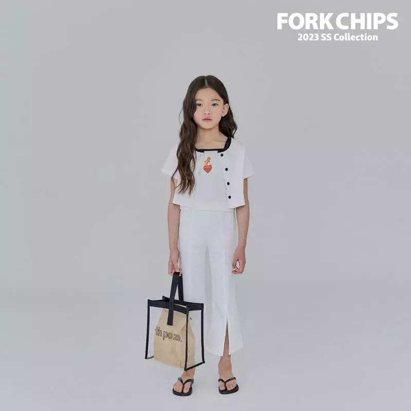Fork Chips - Korean Children Fashion - #littlefashionista - Day Bootscut Leggings - 7
