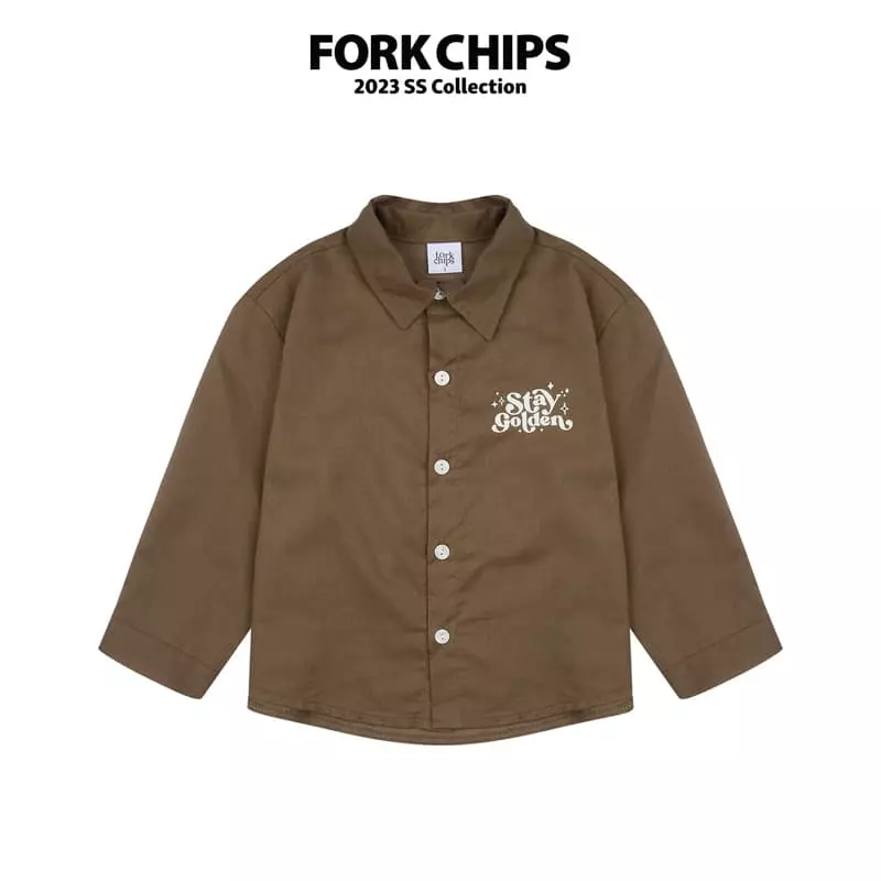 Fork Chips - Korean Children Fashion - #littlefashionista - Stay Shirt