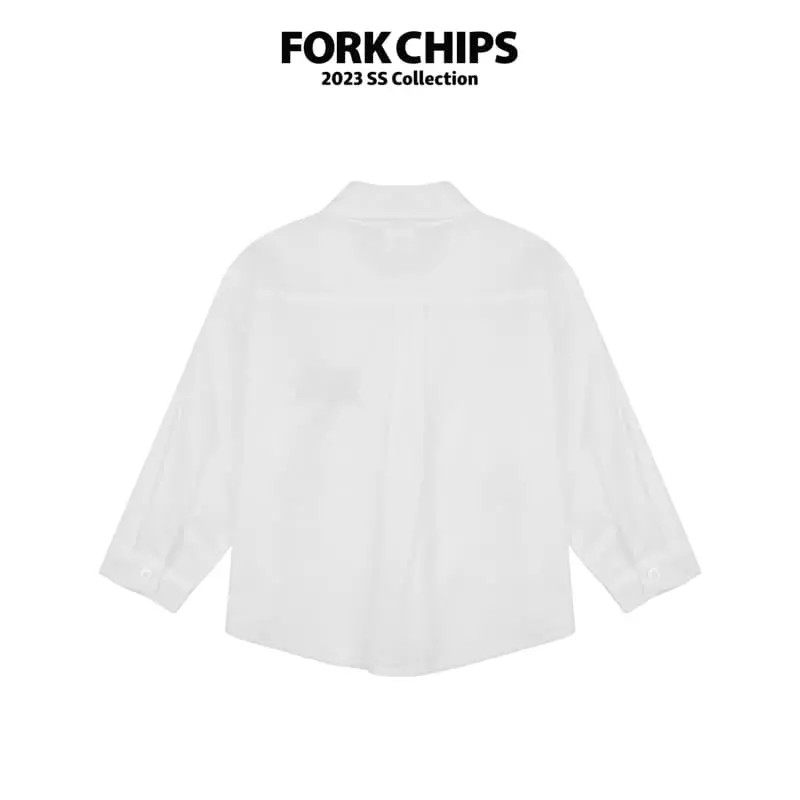 Fork Chips - Korean Children Fashion - #minifashionista - Stay Shirt - 3