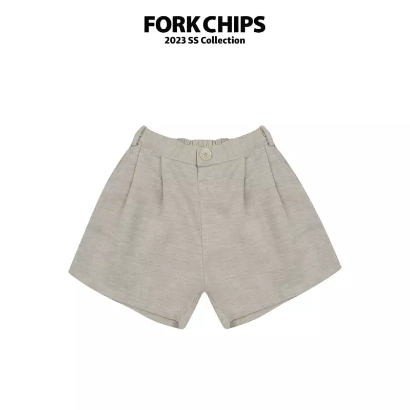 Fork Chips - Korean Children Fashion - #prettylittlegirls - Tim Half Shorts