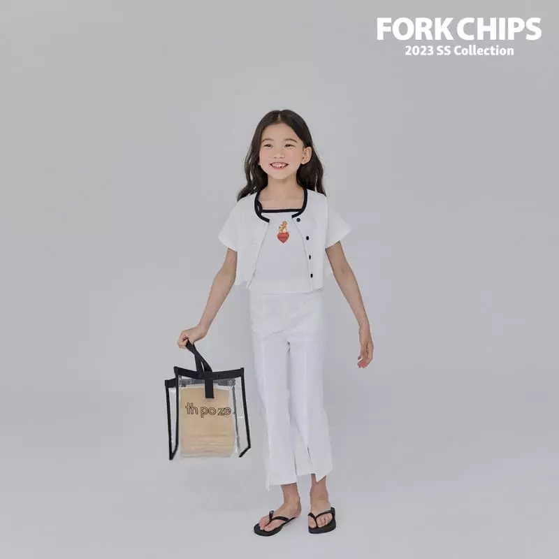 Fork Chips - Korean Children Fashion - #prettylittlegirls - Day Bootscut Leggings - 10