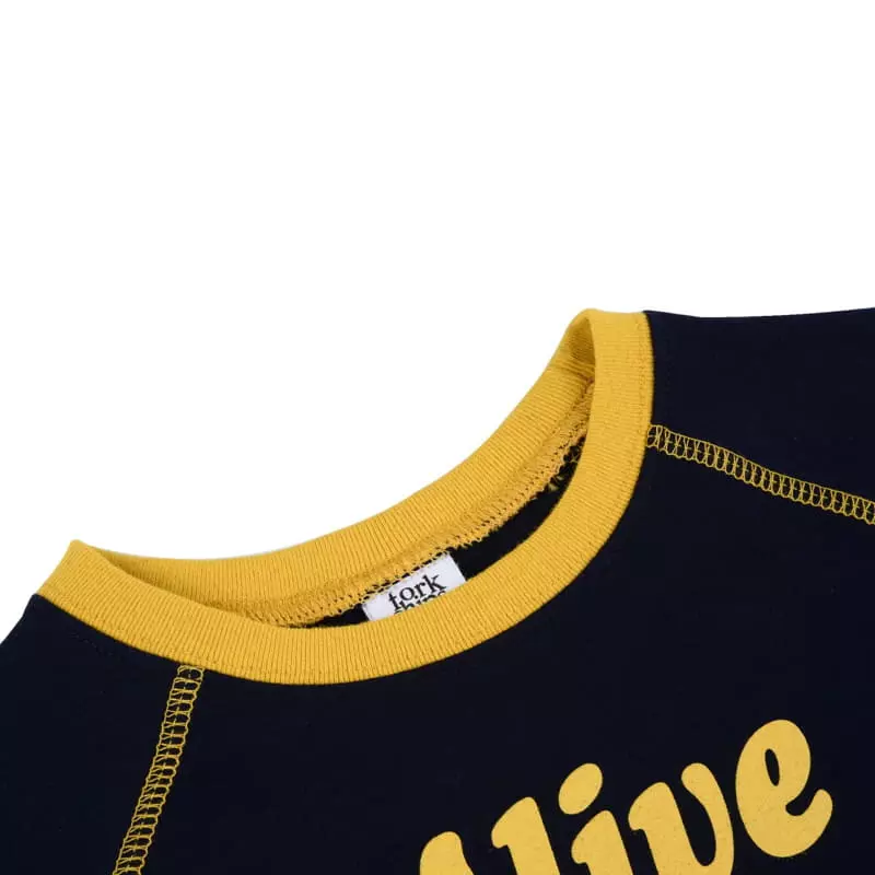 Fork Chips - Korean Children Fashion - #prettylittlegirls - Alive Tee - 7