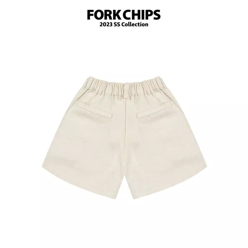 Fork Chips - Korean Children Fashion - #todddlerfashion - Tim Half Shorts - 2