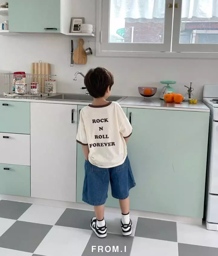 From I - Korean Children Fashion - #childofig - Rock And Roll Tee - 9