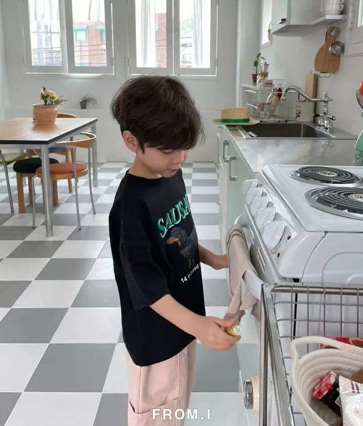 From I - Korean Children Fashion - #designkidswear - Dachshund Tee - 2