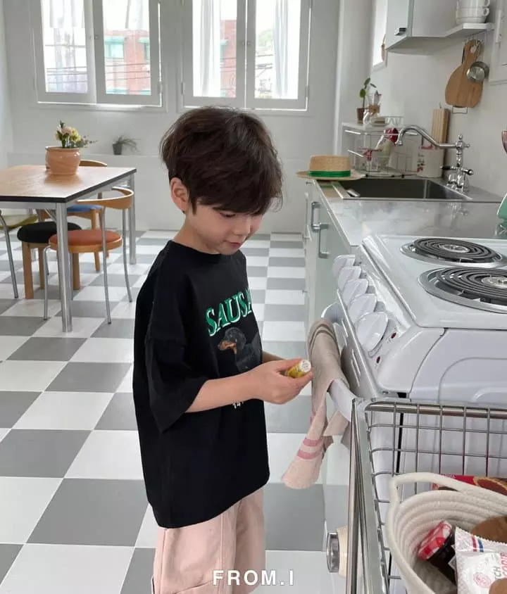From I - Korean Children Fashion - #discoveringself - Dachshund Tee - 3