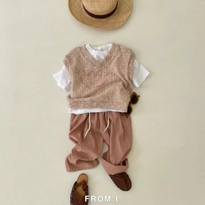 From I - Korean Children Fashion - #fashionkids - Summer Knit Vest - 11