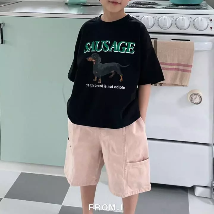 From I - Korean Children Fashion - #kidsshorts - Dachshund Tee - 5