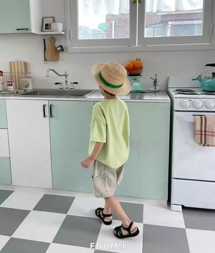 From I - Korean Children Fashion - #todddlerfashion - Pigment Pocket Pants - 6