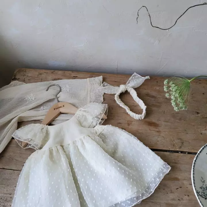 From J - Korean Baby Fashion - #babyboutiqueclothing - Snow Flower One-piece - 7