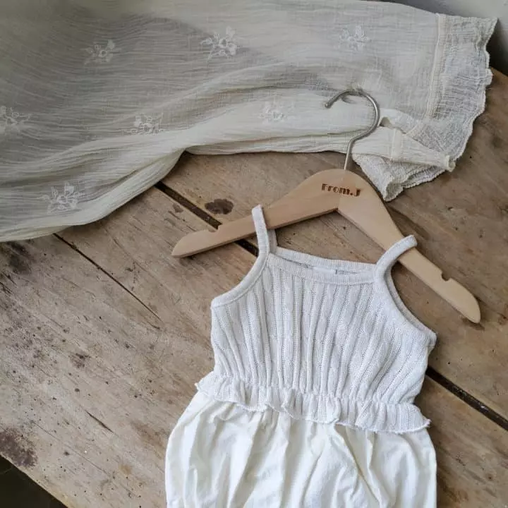 From J - Korean Baby Fashion - #babyfashion - Twist Sleeveless Bodsyuit - 11
