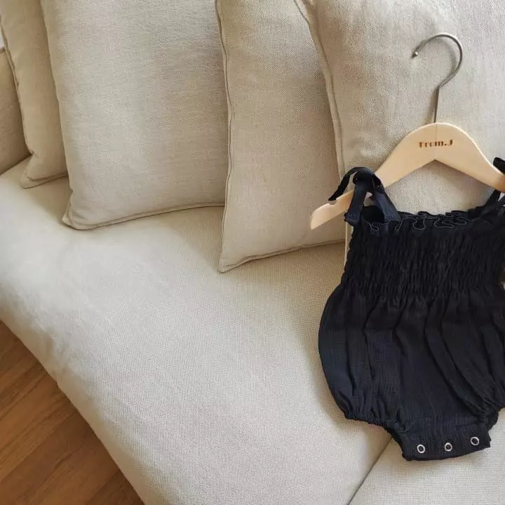 From J - Korean Baby Fashion - #babyfever - Ppiang Smocked Bodysuit - 5