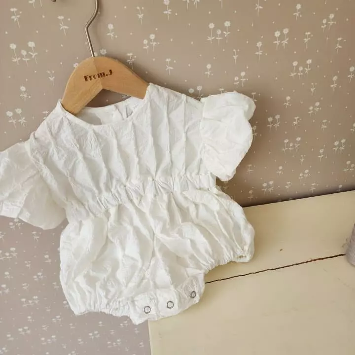From J - Korean Baby Fashion - #babygirlfashion - Boubble Balloon Bodysuit - 3