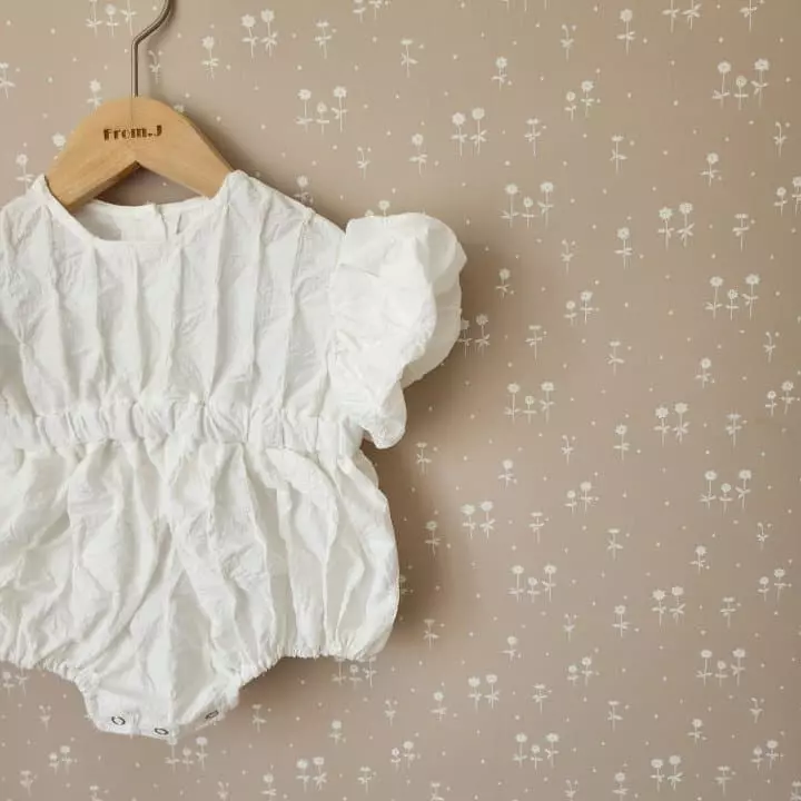 From J - Korean Baby Fashion - #babygirlfashion - Boubble Balloon Bodysuit - 4