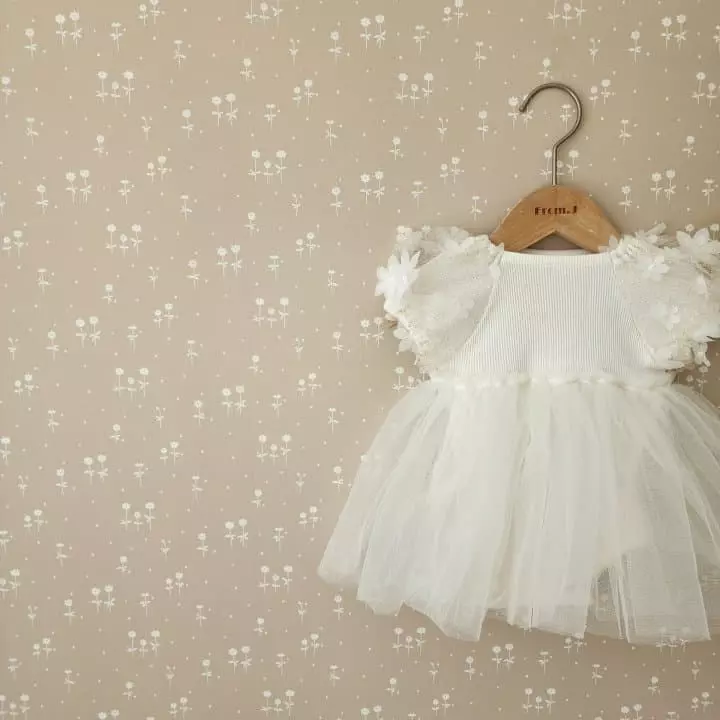 From J - Korean Baby Fashion - #babyoninstagram - Flower Short Sleeves Shasha Bodysuit - 4
