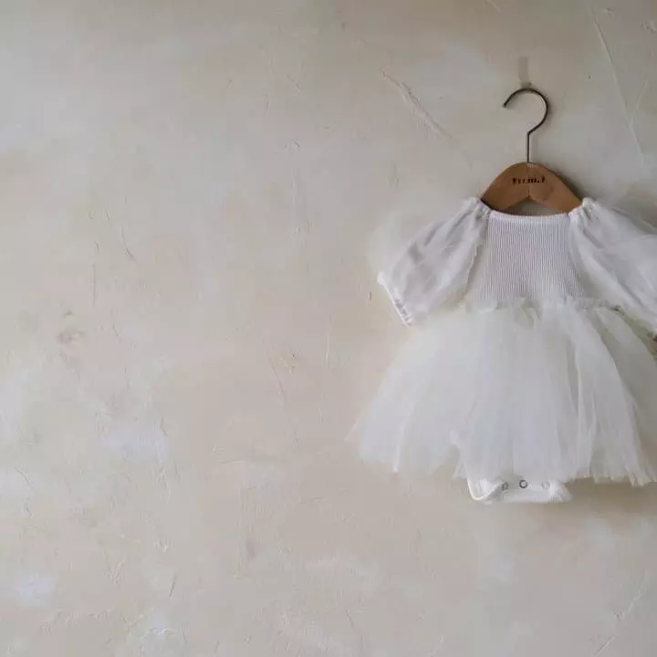 From J - Korean Baby Fashion - #babyoutfit - Bling Shasha Bodysuit - 3