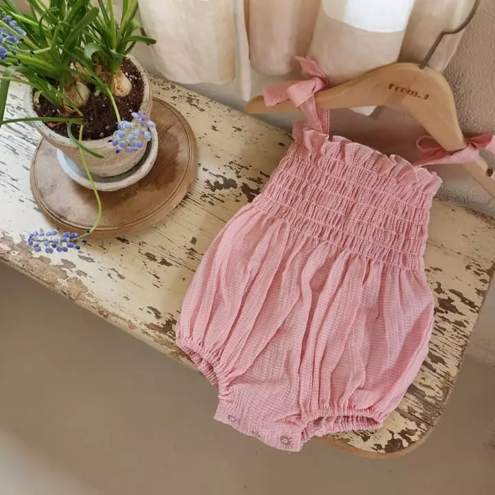 From J - Korean Baby Fashion - #babywear - Ppiang Smocked Bodysuit - 12