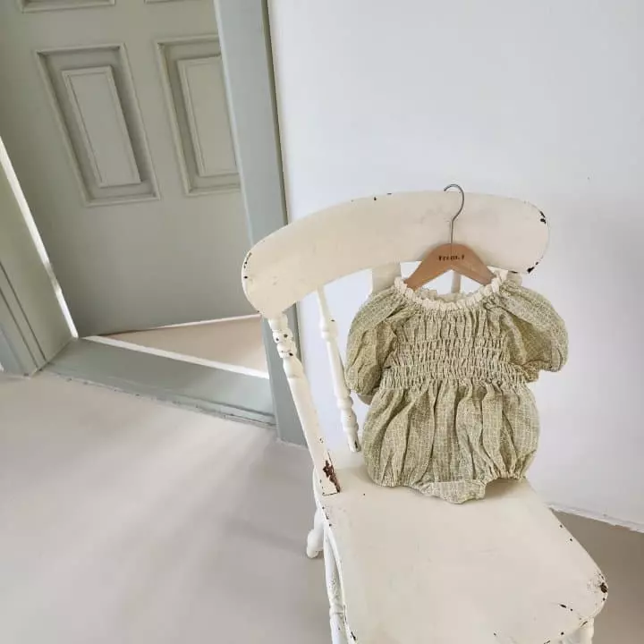 From J - Korean Baby Fashion - #babywear - Flower Embrodiery Bodysuit - 10